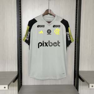 2024/25 Flamengo trainning gray all sponsors