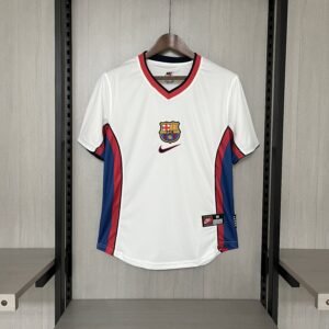 Retro Barcelona 1998/99 White Jersey