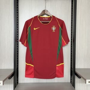 Retro Portugal 2002 Home Jersey