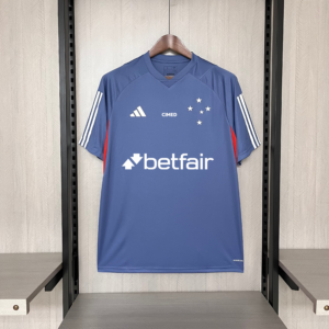2024/25 Cruzeiro light blue all sponsors training uniform