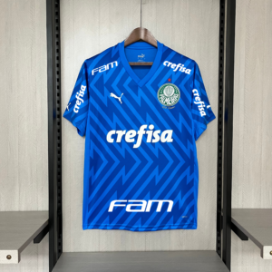 2024/25 Palmeiras Goalkeeper Blue all sponsors