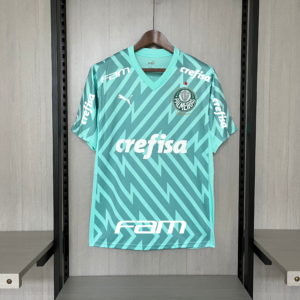 2024/25 Palmeiras Goleiro Verde Claro all sponsors