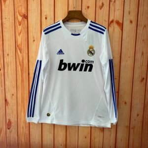 Retro Long Sleeve Real Madrid 10/11 home