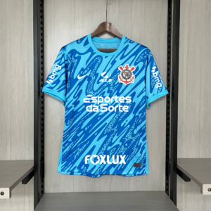 2024/25 Corinthians Goallkeeper Blue All Sponsors New