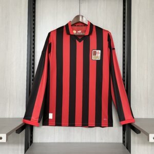 Long Sleeve 25/26 AC Milan 125th Anniversary Red and Black Jersey