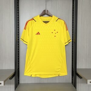 2024/25 Cruzeiro Limited Edition Goalkeeper Yellow Jersey