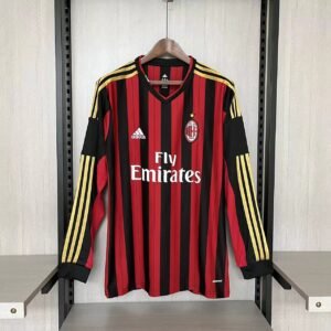 Retro long sleeve AC Milan 2013/14 home