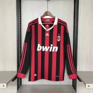 Retro long sleeve AC Milan 2009/10 home