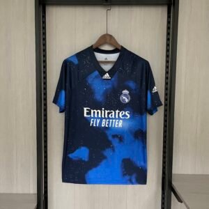 Retro Real Madrid 2018/19 EA Joint Edition Blue