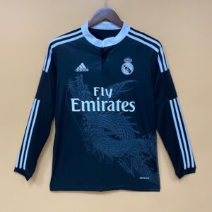 Retro Long Sleeve Real Madrid 14/15 Third Away