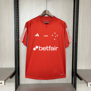 2024/25 Cruzeiro Training Wear Red all sponsors