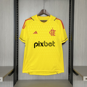 2024/25 Flamengo Limited Edition Goalkeeper Yellow Pixbet Sponsor