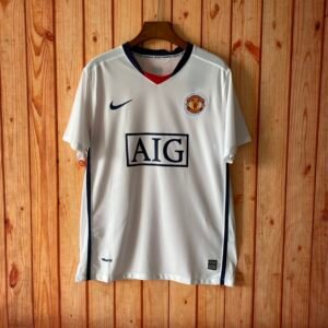 Retro Manchester United 08/09 League Edition away White