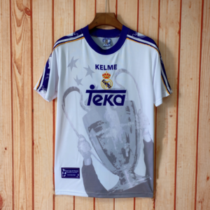 Retro Real Madrid 97/98 Champions League 7 - time Champion Commemorative Edition