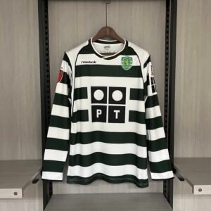 Retro long-sleeved Lisbon sports 01/03 Home