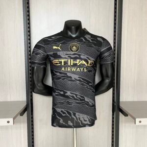 Player Edition 2024/25 Manchester City Year of the Dragon Special Black Jersey