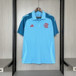 2025/26 Flamengo POLO Light Blue Jersey