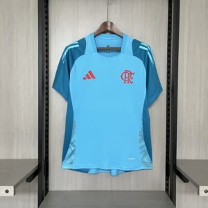 2025/26 Flamengo Training Jersey Light Blue Jersey