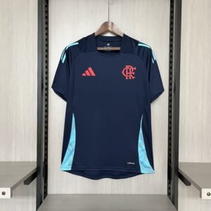 2025/26 Flamengo Training Wear Dark Blue Jersey