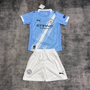 Children's Clothing 2025/26 Manchester City Home Jersey