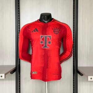 Player version long sleeve 2024/25 Bayern home jersey