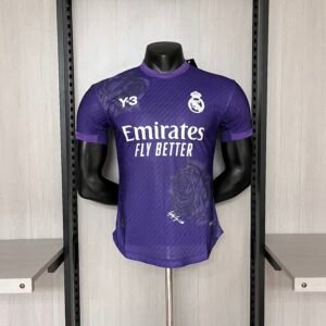 Player Edition 2024/25 Real Madrid Y3 Purple Rose