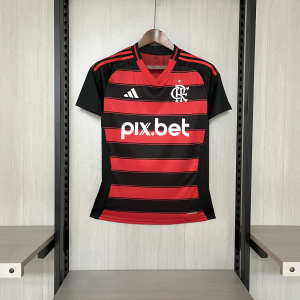 Women's 2025/26 Flamengo Home with pix.bet sponsor