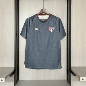 2025/26 Sao Paulo Training Jersey Grey Jersey