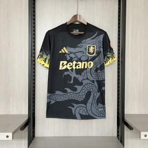 2025/26 Aston Villa Black Jersey