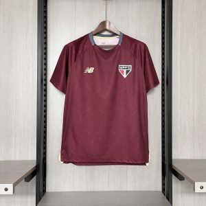 2025/26 Sao Paulo Training Jersey Red Jersey