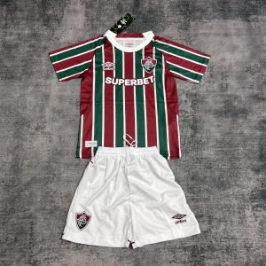 Children's Clothing 2025/26 Fluminense Home Jersey